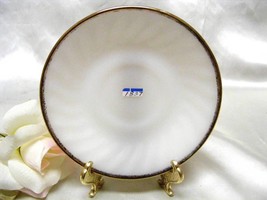 1837 Antique Fire King Golden Anniversary Saucer - £2.39 GBP