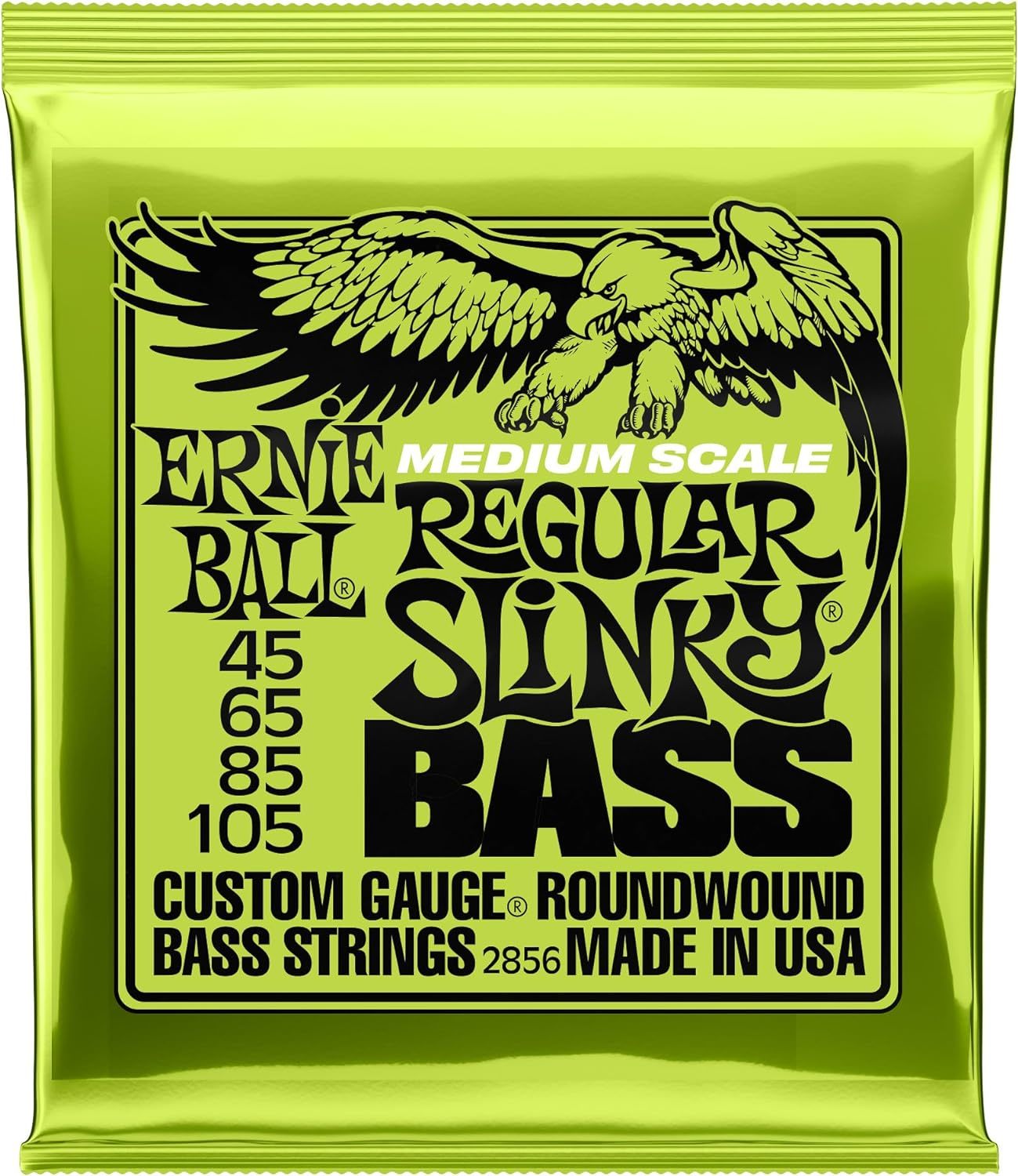 45-105 Gauge Ernie Ball Medium Scale Regular Slinky Nickel Wound Bass Gu... - $32.98