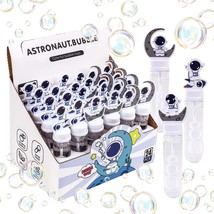 24 Pack Mini Bubble Wands For Kids Space Party Favors Astronaut Bubble W... - £28.31 GBP