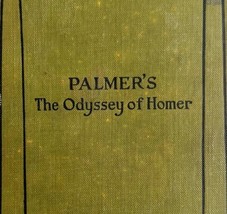 The Odyssey Of Homer 1891 Victorian HC Palmer Riverside Literature Series E44 - £55.07 GBP