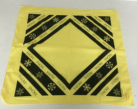 vintage snow print scarf bandana neck scarve head covering unisex Jean G... - $26.92 CAD