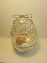 Glass Easter Egg Cookie /Canister Jar - £15.69 GBP