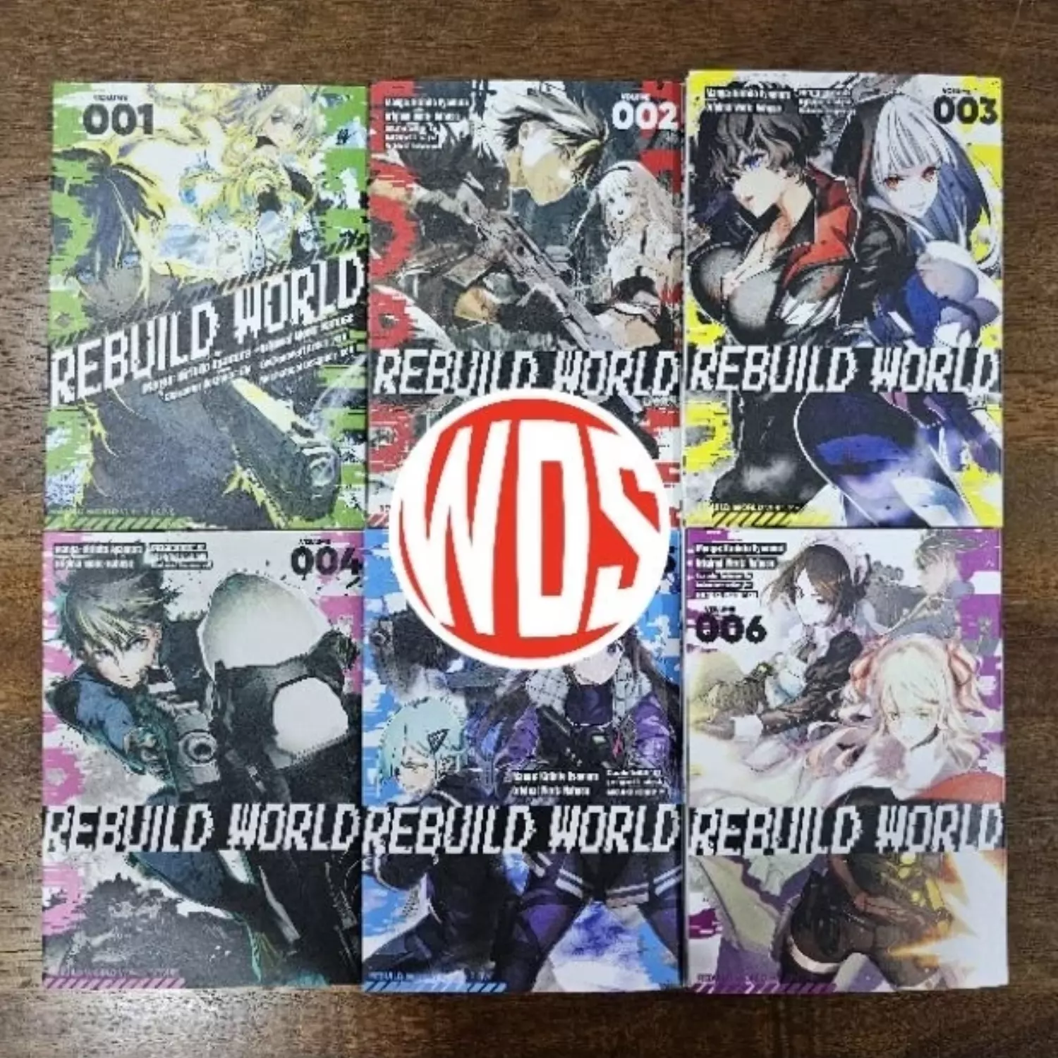 Rebuild World Manga Comic Set Vol 1-6 by Kirihito Ayamura English versio... - $139.90