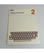 Wang Computers Word Processing Training The Screen 1982 Manual Book #2 - $8.47