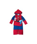  Disney Store Deluxe Glow In The Dark Spider Man Hooded Pajama Set - Boy... - €25,74 EUR