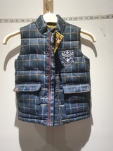 NEXT Baby Boys Brown Gilet Sleeveless Padded Jacket Coat body warmer 3-4... - $12.60