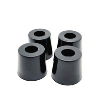 25mm Round Rubber Feet Bumpers Vibration Mount 20mm Tall Steel Washer 4-12 Packs - £8.45 GBP+