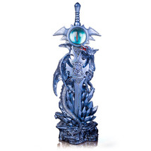 Ice Dragon on Sword Figurine - £42.65 GBP