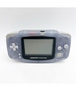 Nintendo Game Boy Advance Console System - Clear Glacier Tested Working - £93.08 GBP