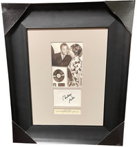 Charley Pride signed 4x3 Cut Signature w/ 4x6 Photo Custom Framing - &quot;Kiss An An - £87.88 GBP