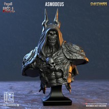 3D Printed Clay Cyanide Asmodeus Bust Princes of Hell Ragnarok D&amp;D - $29.90