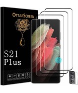 Ottar Screen Galaxy S21 Plus 3 Pack Tempered Glass Screen Protectors - £10.84 GBP