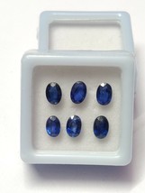 Blue Sapphire Gemstone 4x6 mm Oval Cut blue sapphire gemstone Loose Sapp... - £19.68 GBP+