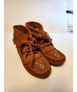 Manitobah Mukluks NWOT Suede Brown Womens size 7 ~Mens 5 Unlined VGUC - $36.51