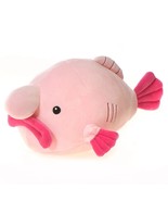 Pink Snugglies Blob Fish 15 inch Long Plush Toy  Soft BlobFish NWT - $14.10