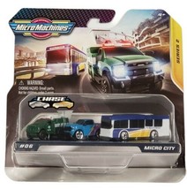 SERIES 2 MICRO MACHINES 2020 - MICRO CITY - 3 Pack Truck Bus Cars Brand ... - £11.90 GBP