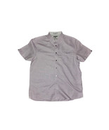 Ted Baker London Fine Cotton Lavender Men Button Up Shirt , size 6, 2XL - $27.36 CAD
