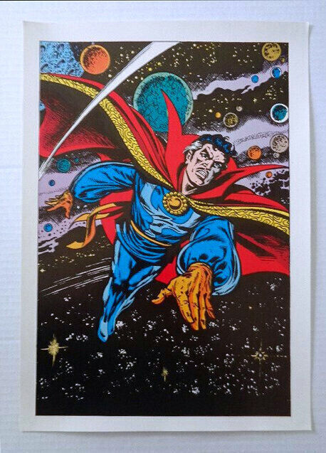 1978 Dr Strange poster! 1970s Marvel Comics vintage original comic book ...