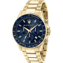 Montre Maserati Sfida R8873640008 pour homme, montre à quartz en acier... - £158.90 GBP