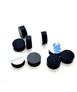 1/2&quot; Round Stick on Rubber Bumper Feet 3/16&quot; Thick Spacers 3M Backing Fo... - £8.24 GBP+