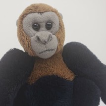 Wildlife Artists Silverback Gorilla Plush Stuffed Small Realistic Black ... - $17.65