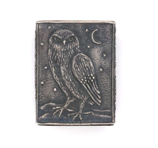 Anne Choi Owl Sterling Bead with Crescent Moon (#J5792) - £159.92 GBP