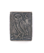 Anne Choi Owl Sterling Bead with Crescent Moon (#J5792) - £162.62 GBP
