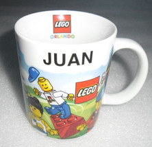 Lego, Orlando Lego Group Name Mug &quot;JUAN&quot; Collectible Porcelain Mug, 11 oz - £14.84 GBP