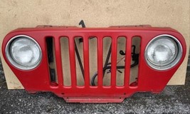 Jeep TJ Wrangler 1997-2006 Front Grille Red Read - £183.00 GBP