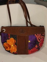 Artisan Bag Boho floral Mayan Made in Guatemala Embroidery Festival - £16.94 GBP