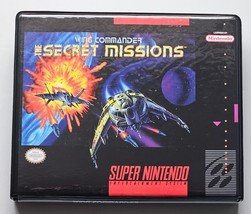 Wing Commander The Secret Missions (Super Nintendo) SNES Box BEST Quality - £10.14 GBP