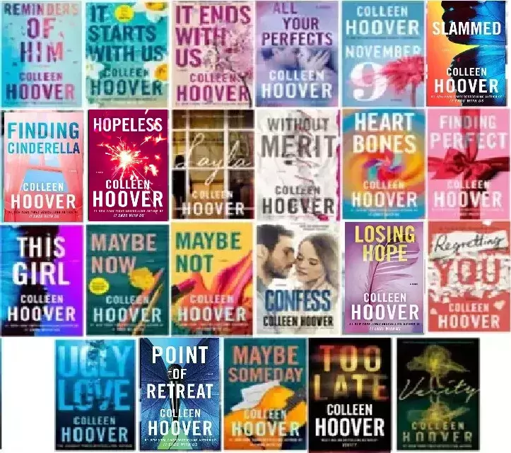 The Complete Collection Of Colleen Hoover Top 23 Books Set express shipping