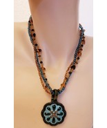 Vintage Nancy & Rise NY Necklace Beaded Necklace - $11.99