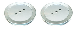 2 V-Pulleys Replace John Deere Sabre Scotts Spindle Pulley #  GX20367 - £20.98 GBP
