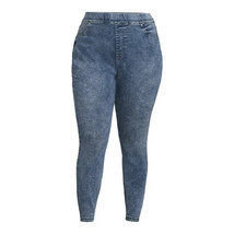 Terra &amp; Sky Women&#39;s Plus Size Pull On Jegging Jeans, 28&quot; Inseam Size 0X(14W) - £20.89 GBP