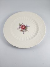 Spode Bridal Rose Savoy Billingsley Rose Salad Plate Plain Trim lace texture - £12.04 GBP