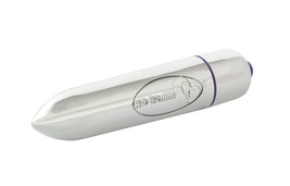 ROCKS OFF RO-80 mm CHROME BULLET VIBE WATERPROOF POCKET VIBRATOR - $18.61