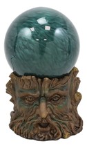 Mystical Forest Greenman Ent Tree Spirit Magical Sand Storm Gazing Ball Figurine - £38.36 GBP