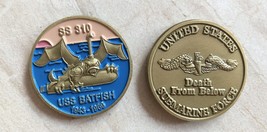 Rare USS Batfish SS 310 Submarine Challenge Coin USN DFB - £30.91 GBP