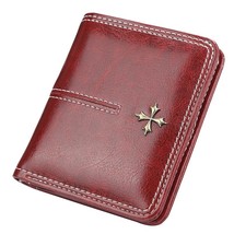 New Fashion Simple Women&#39;s Leather Wallet With Zipper Coin Pocket  Purse Long Ph - £48.07 GBP