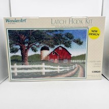 WONDERART Latch Hook COUNTRY BARN 4426 CARON 30”x50” New And Sealed - $49.99