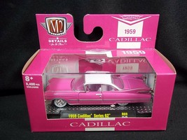 M2 Machines 1959 pink Cadillac Series 62 boxed - £9.87 GBP