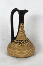 Copy Handmade 800 BC Greece 6 &quot; x 3 3/4&quot;Handmade Pottery Vase, No.#165, Flamingo - £33.69 GBP