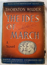 The Ides of March by Thornton Wilder, Hardcover, Dust Jacket, Book Club Edition - £16.19 GBP