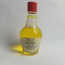 Vintage Wagners Extract 1.5oz Bottle Artificial Butter Flavor for Display - $10.44