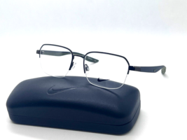 NEW MEN NIKE 8152 050 DARK BROWN OPTICAL Eyeglasses FRAME 52-17-140MM - £45.53 GBP