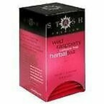 Stash Premium Wild Raspberry Hibiscus Caffeine Free Tea Bags, 20-Count Box - £7.59 GBP