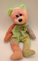 Ty Beanie Baby Peace Bear 1996 - £7.70 GBP