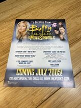 Inkworks 2005 Buffy the Vampire Slayer Trading Card Promotional Poster K... - $9.89