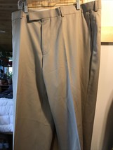 Hugo Boss Parker Men’s 40x44 Beige Virgin Wool Dress Pants - $39.10